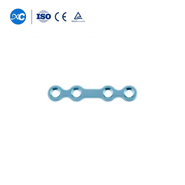 2.0 Челюстно-лицевая мини-мостовая пластина с прямым мостом